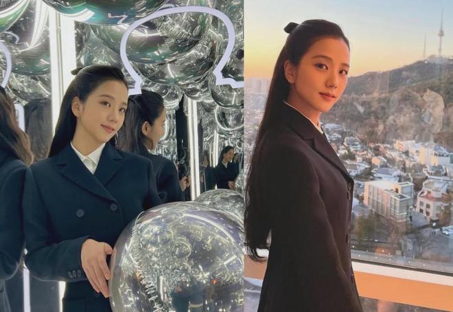 3次穿白色假两件连衣裙半扎发造型美开元棋牌凯特王妃戴5股珍珠项链第(图4)