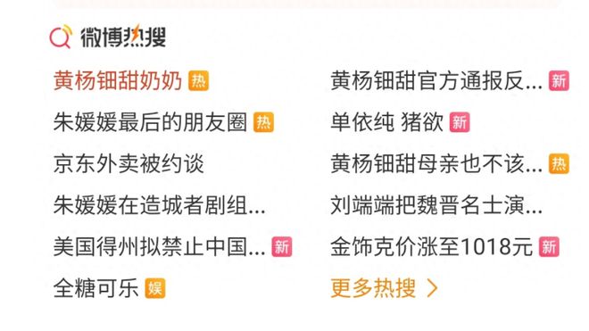 奶意外登上热搜一家人身份疑都不简单开元棋牌黄杨钿甜风波持续发酵！奶(图2)