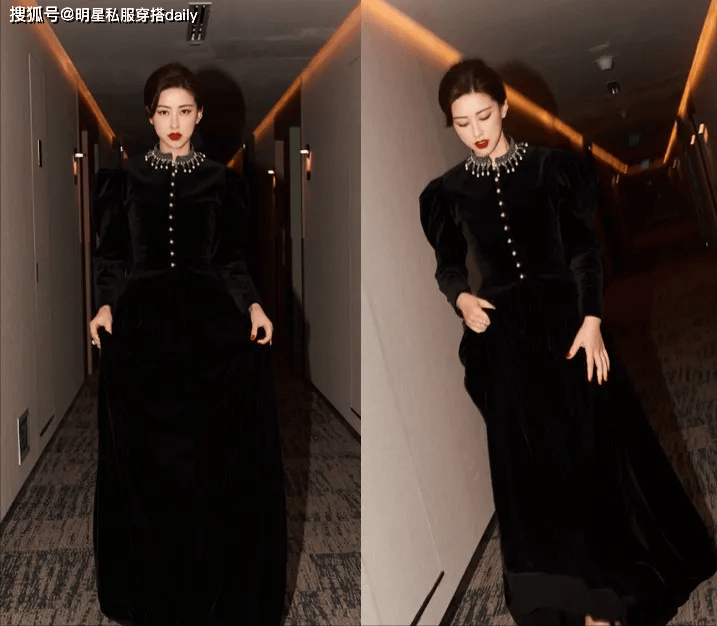 岁朱珠更会穿挑的每一套都好优雅好高级开元ky棋牌看了一圈发现：还是40(图4)